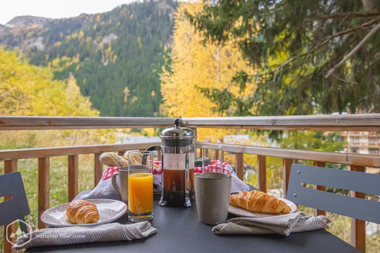 L'Erable at Les Chalets De Florence: Cozy Ski-In Apartment in Valfrejus